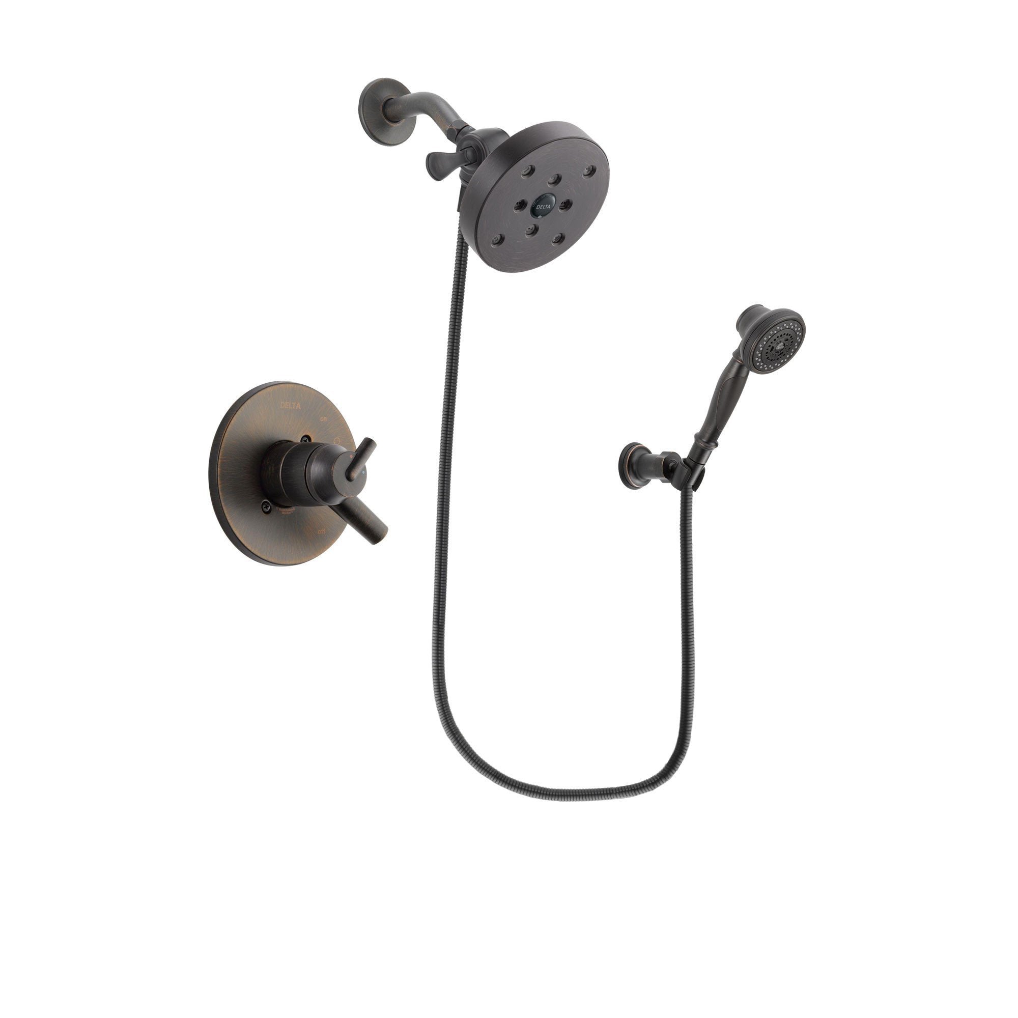 Delta Trinsic Venetian Bronze Shower Faucet System with Hand Shower DSP3092V