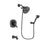 Delta Addison Venetian Bronze Finish Dual Control Tub and Shower Faucet System Package with 5-1/2 inch Showerhead and 3-Spray Wall-Mount Hand Shower Includes Rough-in Valve and Tub Spout DSP3095V