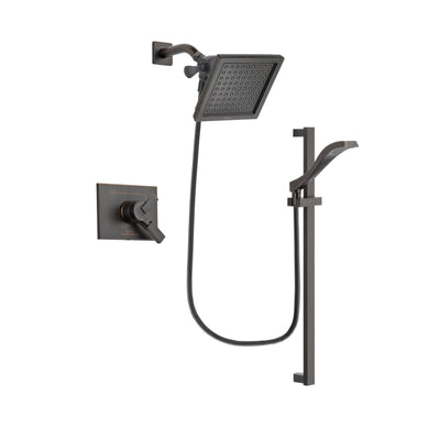 Delta Vero Venetian Bronze Shower Faucet System Package with Hand Spray DSP3124V