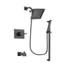Delta Vero Venetian Bronze Tub and Shower Faucet System with Hand Spray DSP3191V