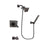 Delta Vero Venetian Bronze Finish Thermostatic Tub and Shower Faucet System Package with Square Showerhead and Modern Wall-Mount Handheld Shower Stick Includes Rough-in Valve and Tub Spout DSP3247V