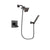 Delta Dryden Venetian Bronze Finish Dual Control Shower Faucet System Package with Square Showerhead and Modern Wall-Mount Handheld Shower Stick Includes Rough-in Valve DSP3254V