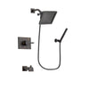 Delta Vero Venetian Bronze Tub and Shower Faucet System with Hand Spray DSP3299V