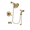 Delta Cassidy Champagne Bronze Tub and Shower System with Hand Shower DSP3479V