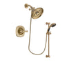 Delta Addison Champagne Bronze Shower Faucet System with Hand Shower DSP3486V