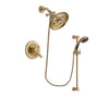 Delta Lahara Champagne Bronze Shower Faucet System with Hand Shower DSP3490V