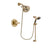 Delta Lahara Champagne Bronze Shower Faucet System with Hand Shower DSP3508V