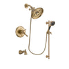 Delta Cassidy Champagne Bronze Tub and Shower System with Hand Shower DSP3583V