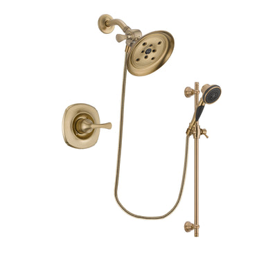 Delta Addison Champagne Bronze Shower Faucet System with Hand Shower DSP3590V