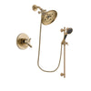 Delta Trinsic Champagne Bronze Shower Faucet System with Hand Shower DSP3596V