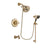 Delta Linden Champagne Bronze Tub and Shower System with Hand Shower DSP3617V