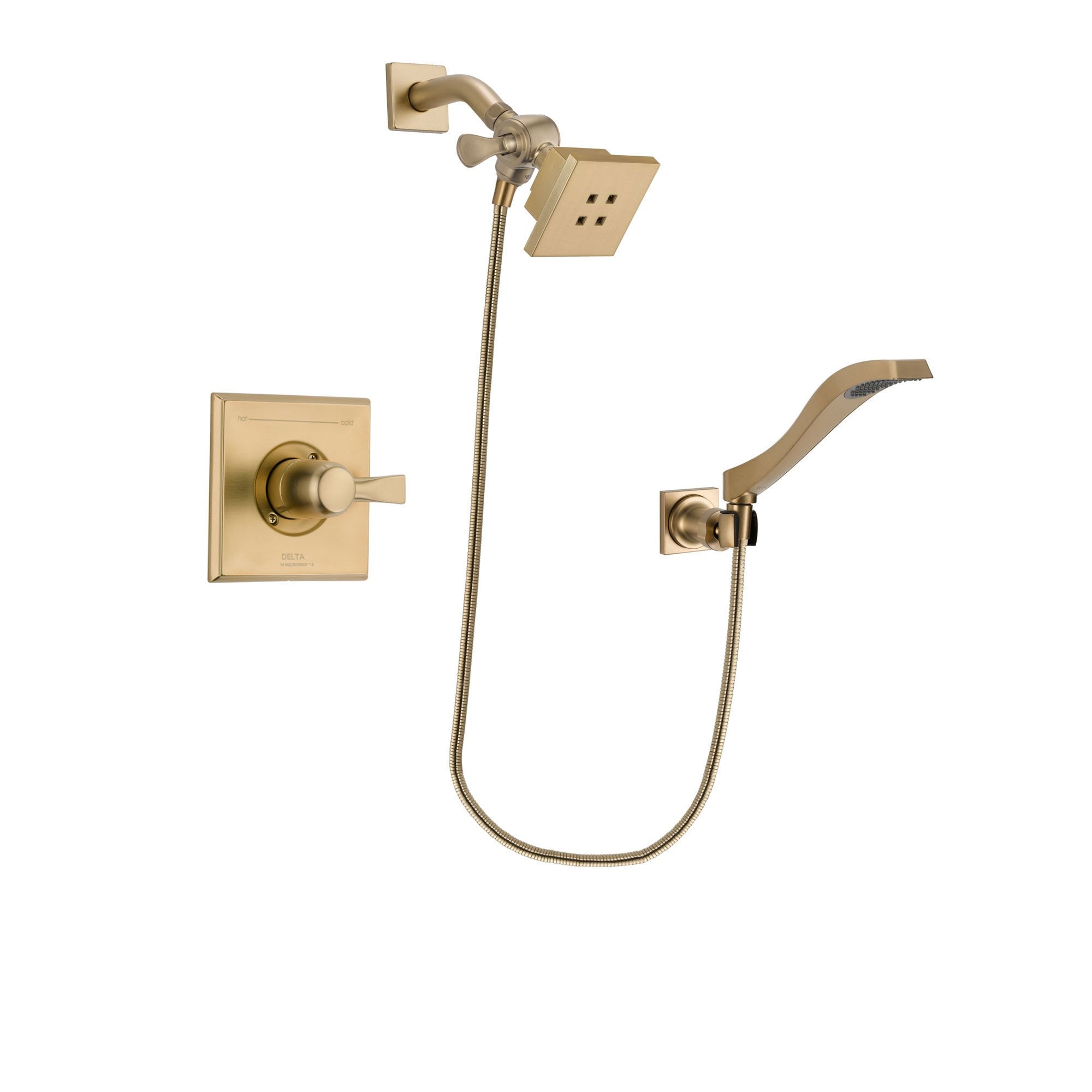 Delta Dryden Champagne Bronze Shower Faucet System with Hand Shower DSP3842V