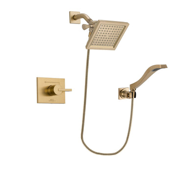 Delta Vero Champagne Bronze Shower Faucet System with Hand Shower DSP3856V