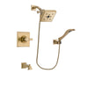 Delta Dryden Champagne Bronze Tub and Shower System with Hand Shower DSP3865V