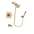 Delta Dryden Champagne Bronze Tub and Shower System with Hand Shower DSP3877V