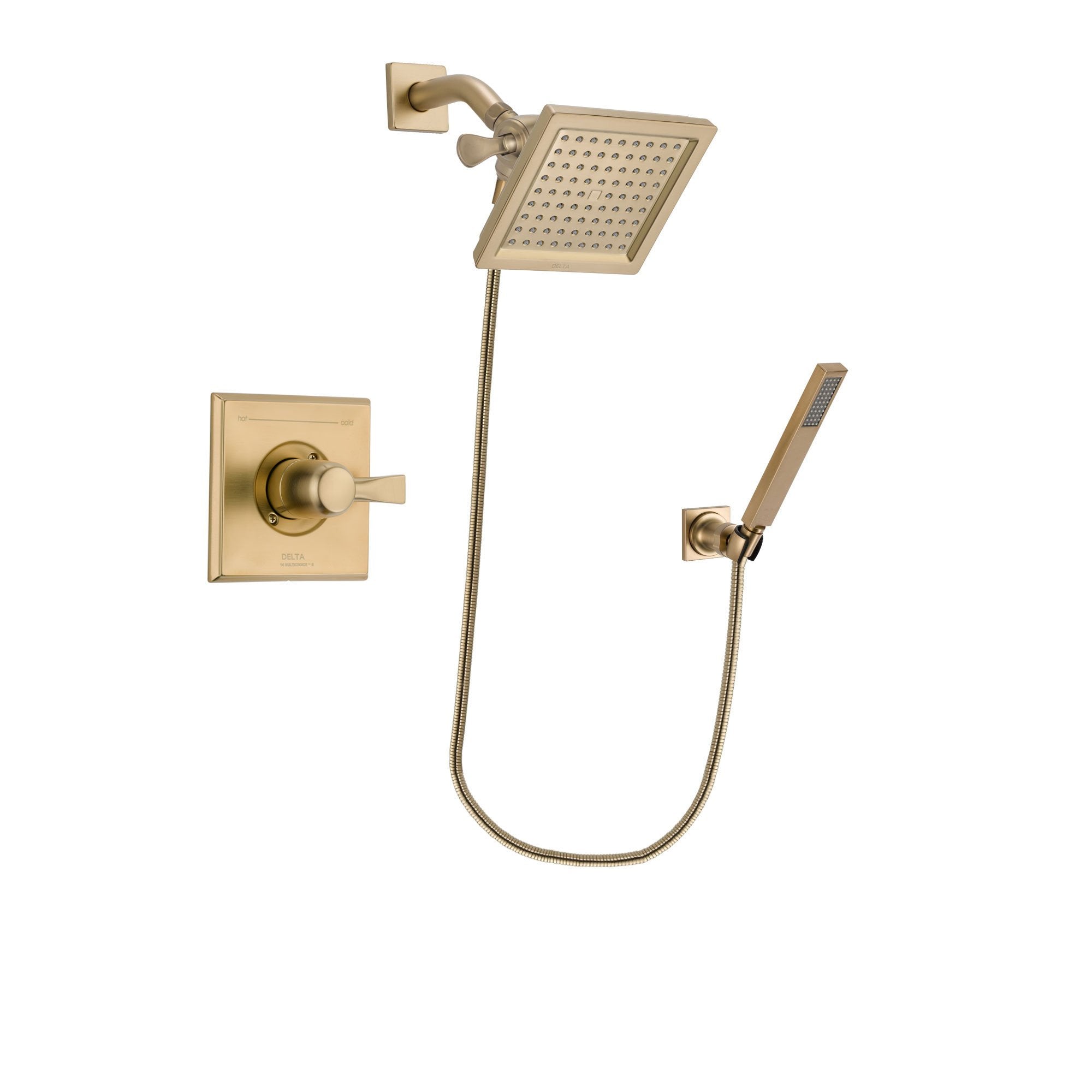 Delta Dryden Champagne Bronze Shower Faucet System with Hand Shower DSP3890V