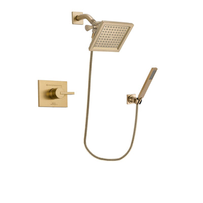 Delta Vero Champagne Bronze Shower Faucet System with Hand Shower DSP3892V