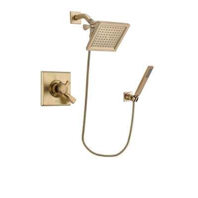 Delta Dryden Champagne Bronze Shower Faucet System with Hand Shower DSP3894V