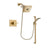 Delta Vero Champagne Bronze Shower Faucet System with Hand Shower DSP3940V