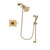 Delta Vero Champagne Bronze Shower Faucet System with Hand Shower DSP3952V