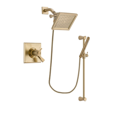 Delta Dryden Champagne Bronze Shower Faucet System with Hand Shower DSP3958V