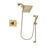 Delta Vero Champagne Bronze Shower Faucet System with Hand Shower DSP3964V