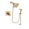 Delta Vero Champagne Bronze Shower Faucet System with Hand Shower DSP3968V