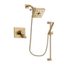 Delta Vero Champagne Bronze Shower Faucet System with Hand Shower DSP3980V