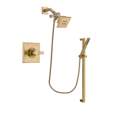 Delta Dryden Champagne Bronze Shower Faucet System with Hand Shower DSP3986V