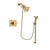 Delta Vero Champagne Bronze Shower Faucet System with Hand Shower DSP3988V