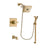 Delta Dryden Champagne Bronze Tub and Shower System with Hand Shower DSP4009V
