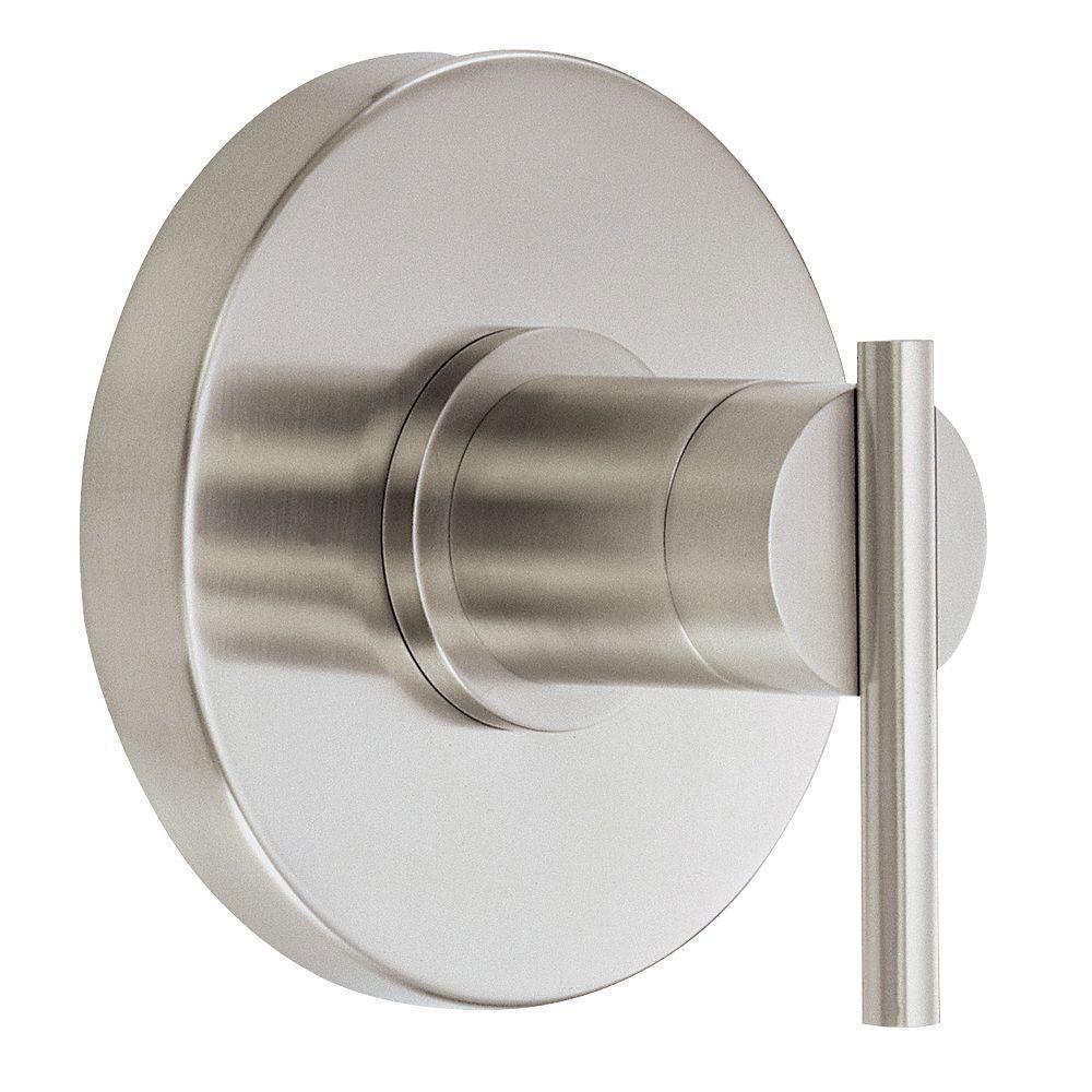 Danze Parma 1-Handle Valve Trim Kit in Brushed Nickel (Valve Not Included) 471628