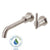 Danze Parma 1-Handle Wall-Mount Bathroom Faucet with Touch Down Drain Trim Only in Brushed Nickel 478994