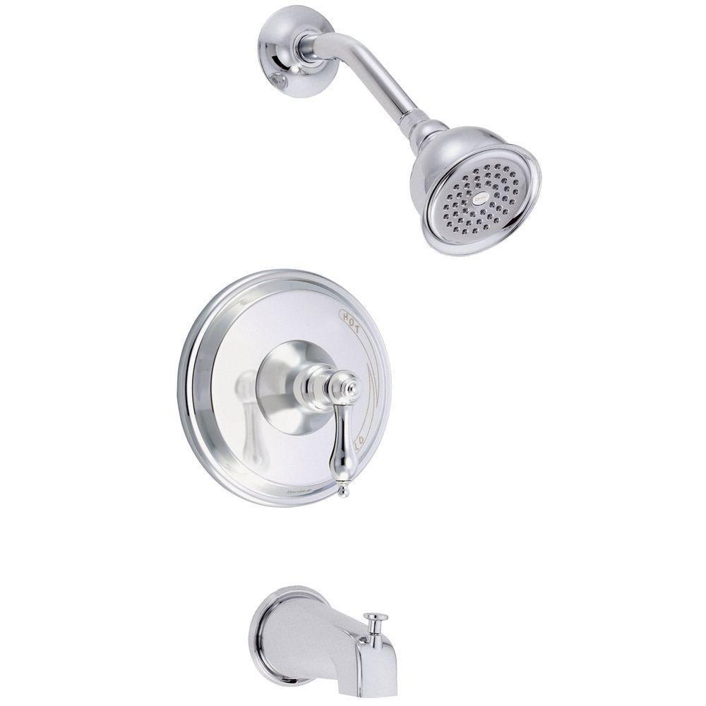 Danze Fairmont 1-Handle Tub and Shower Faucet Trim Only in Chrome (Valve Not Included) 485070