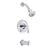 Danze Antioch 1-Handle Tub and Shower Faucet Trim Kit in Chrome (Valve Not Included) 634460