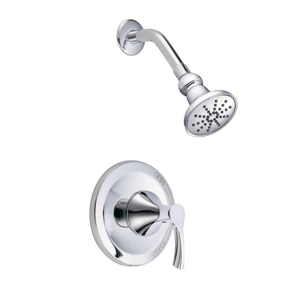 Danze Antioch 1-Handle Shower Faucet Trim Kit in Chrome (Valve Not Included) 634464