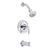 Danze Antioch 1-Handle Tub and Shower Faucet Trim Kit in Chrome (Valve Not Included) 635251