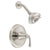 Danze Bannockburn 1-Handle Pressure Balance Shower Faucet Trim Kit in Brushed Nickel (Valve Not Included) 635256