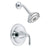 Danze Bannockburn 1-Handle Pressure Balance Shower Faucet Trim Kit in Chrome (Valve Not Included) 635259