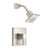 Danze Reef 1-Handle Pressure Balance Shower Faucet Trim Kit in Brushed Nickel (Valve Not Included) 635289