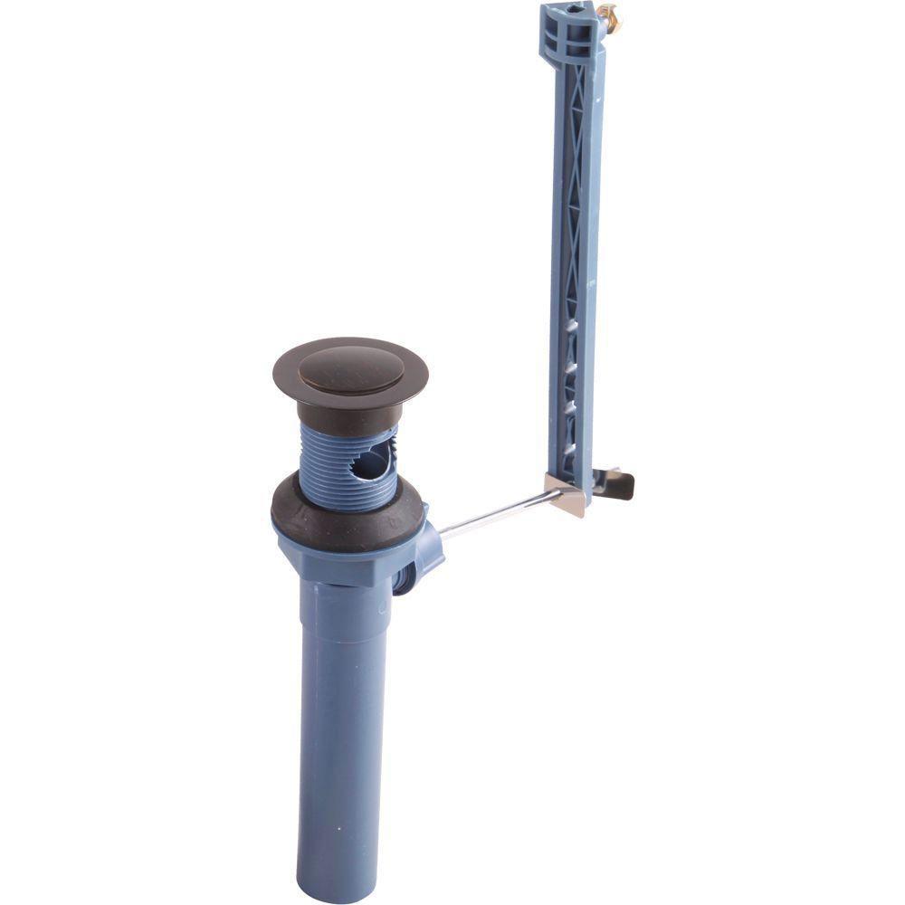 Delta Plastic Pop-Up Drain Assembly Less Lift Rod in Venetian Bronze 563299