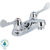 Delta Commercial 4 inch Centerset 2-Handle Low Arc Bathroom Faucet in Chrome 572908