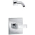Delta Ara 1-Handle Shower Faucet Trim Kit in Chrome with Less Showerhead Includes Rough-in Valve with Stops D2561V