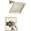 Delta Dryden TempAssure 17T Series 1-Handle Shower Faucet Trim Kit in Polished Nickel (Valve Not Included) 702319