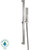 Delta Ara 1-Spray Handshower with Slide Bar in Stainless Featuring H2Okinetic 704319