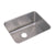 Elkay Lustertone Undermount Stainless Steel 23-1/2x18-1/4x10 0-Hole Single Bowl Kitchen Sink in Satin 301321