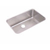 Elkay Lustertone Undermount Stainless Steel 30.5x18.5x10 0-Hole Single Bowl Kitchen Sink in Satin 301341