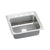 Elkay Pacemaker Top Mount Stainless Steel 22x19-1/2x7-1/4 4-Hole Single Bowl Kitchen Sink 487225