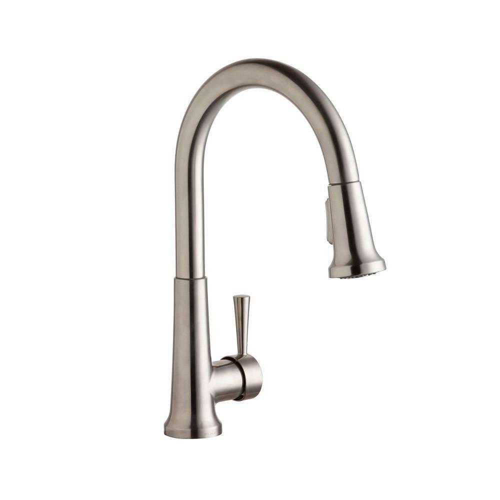 Elkay Everyday Chrome Finish Pull-Out Kitchen Faucet 541157
