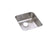 Elkay Lustertone Undermount Stainless Steel 18-1/2x18-1/2x7-7/8 Single Bowl Kitchen Sink 628745